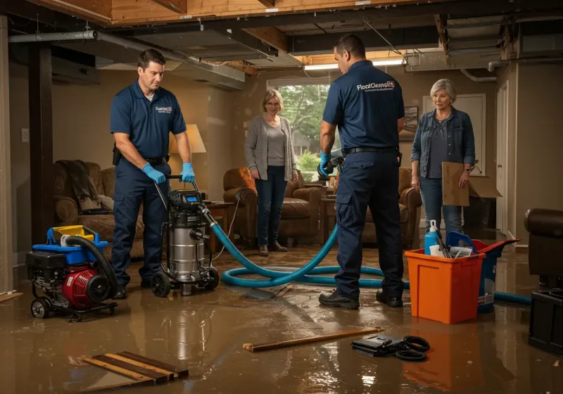 Basement Water Extraction and Removal Techniques process in Gleason, TN